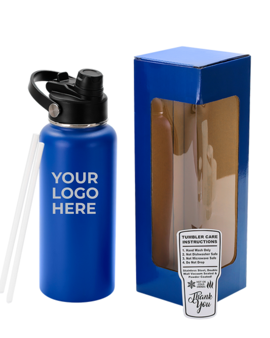 32oz Hydro Water Bottle – Custom Laser Engraved (Name or Student ID)