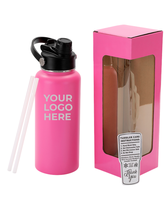 32oz Hydro Water Bottle – Custom Laser Engraved (Name or Student ID)